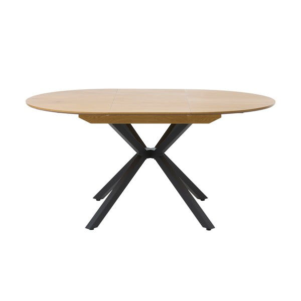 Apaļš izvelkams ēdamgalds ar papildu galda virsmu ø 120 cm Cesura – Unique Furniture-image-1
