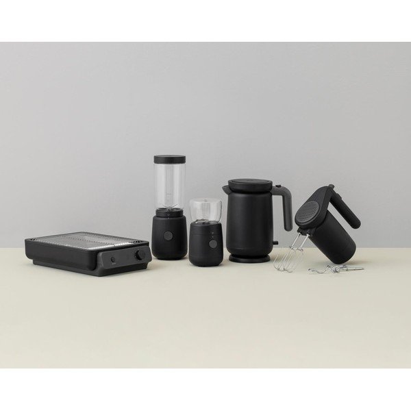 Melna plastmasas elektriskā tējkanna 1 l Foodie – RIG-TIG-image-2