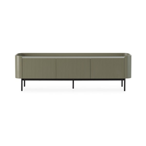 Zaļš TV galdiņš 180x55x40 cm Willa – MOME