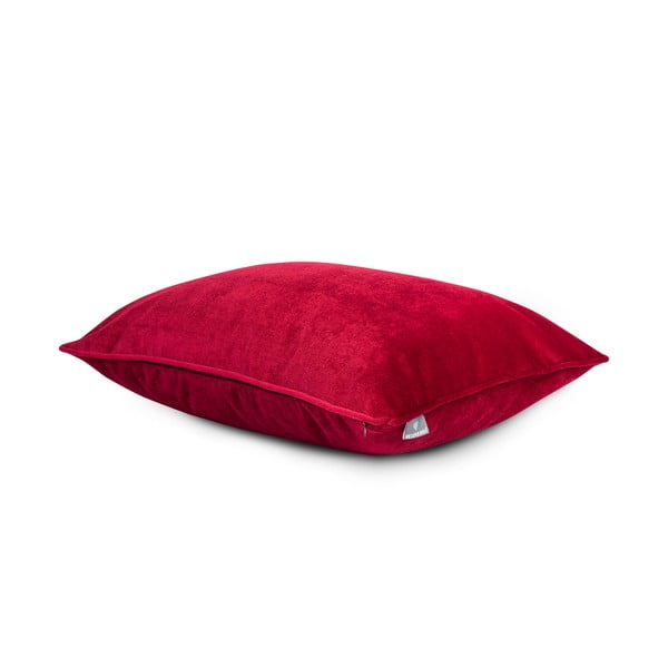 Sarkana spilvendrāna WeLoveBeds Mystic Burgundy, 40 x 60 cm-image-1