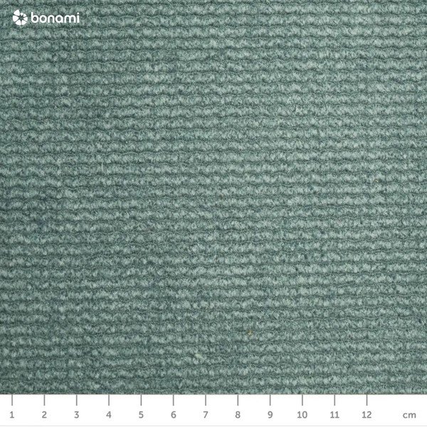 Gaiši zila polsterēta vienvietīga gulta ar redelēm 90x200 cm Barker – Ropez-image-4