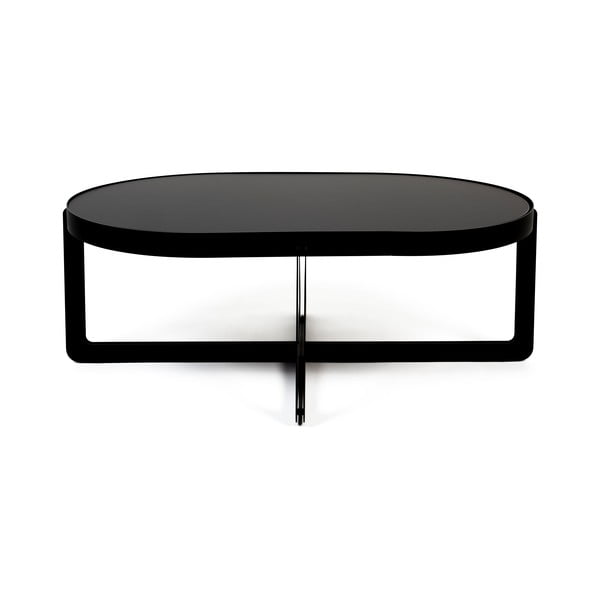 Melns žurnālgaldiņš 68x102 cm Centre – Zuiver-image-1