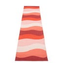 Sarkans iekštelpu un āra celiņa paklājs 70x300 cm Urvi Fire – Pappelina