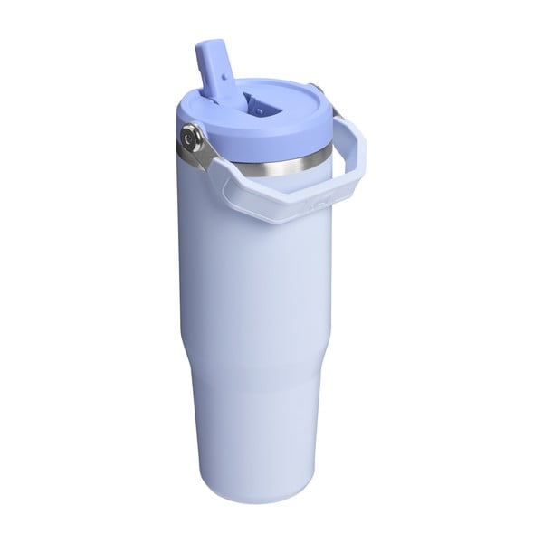 Violets nerūsējošā tērauda termoss 890 ml IceFlow™ Flip Straw 2.0 Tumbler Dew Drop – Stanley-image-2