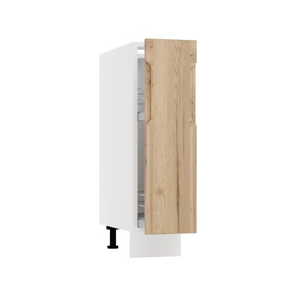 Apakšējais virtuves skapītis (platums 20 cm) Nico – STOLKAR