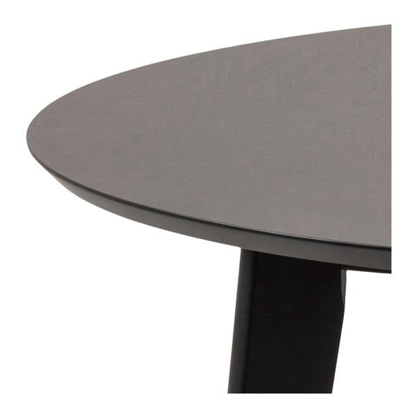 Melns ēdamgalds Actona Roxby, ø 105 cm-image-3