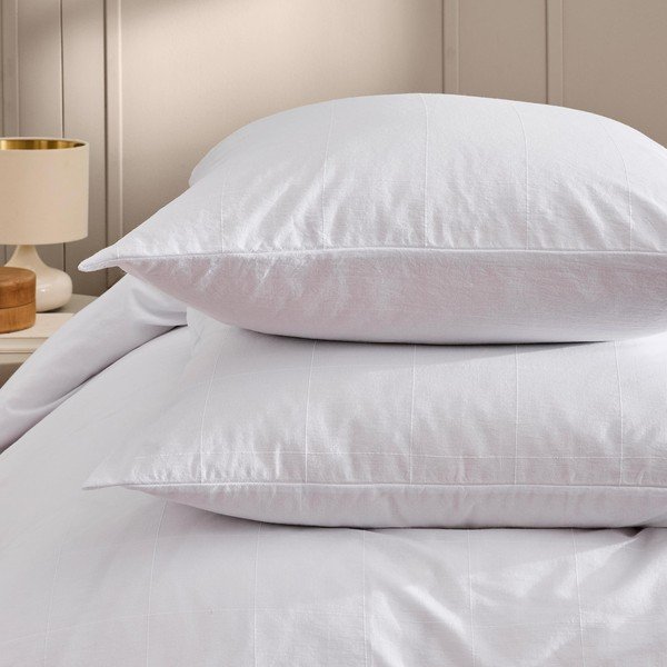 Balta divguļamā gultas veļa 240x220 cm Linella – douceur d'intérieur-image-3