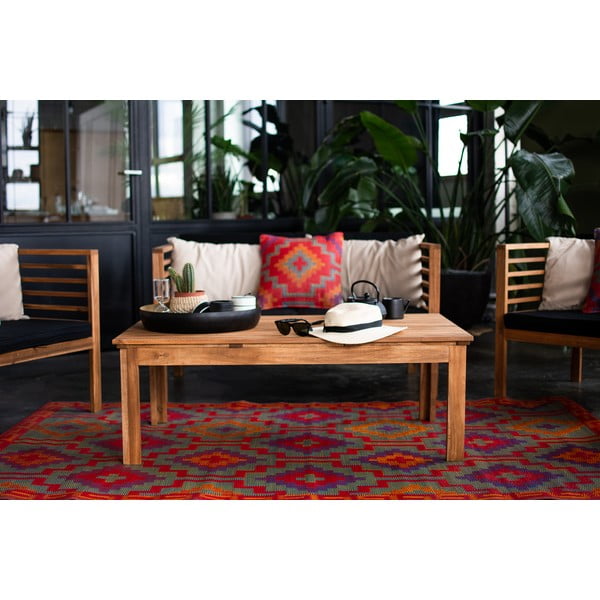 Oranži violets divpusējs āra paklājs no pārstrādātas plastmasas Fab Hab Lhasa Orange & Violet, 120 x 180 cm-image-4