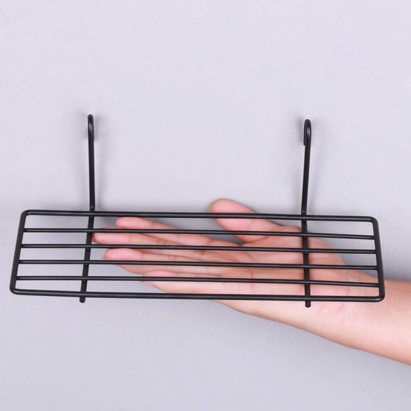 Melns papildu plaukts ziņojumu dēlim Reminder, garums 24 cm-image-3