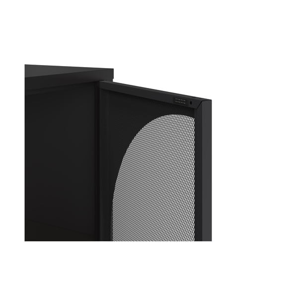 Melna kumode 160x90 cm Tayra – Marckeric-image-4