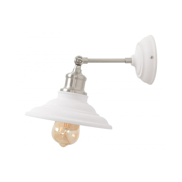 Balta sienas lampa ø 21 cm Loret – GTV