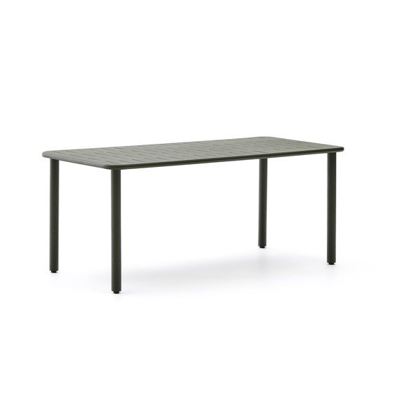 Tērauda dārza ēdamgalds 90x180 cm Brai – Kave Home