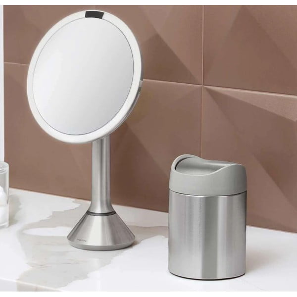 Nerūsējošā tērauda atkritumu tvertne 1,5 l Mini – simplehuman-image-1