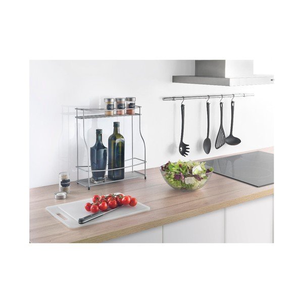 Garšvielu plaukts ar 2 līmeņiem Metaltex Balsamico-image-3