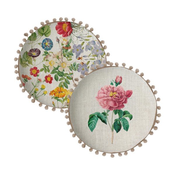 Apgrozāms spilvens Madre Selva Rose, ⌀ 45 cm