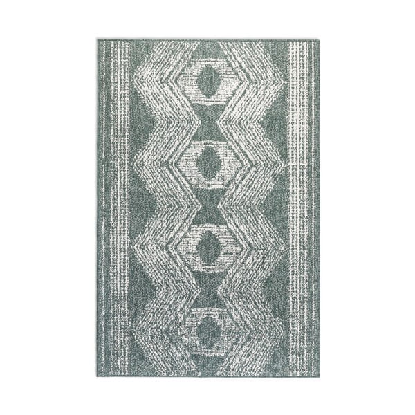 Zaļš/krēmkrāsas āra paklājs 200x290 cm Gemini – Elle Decoration-image-2