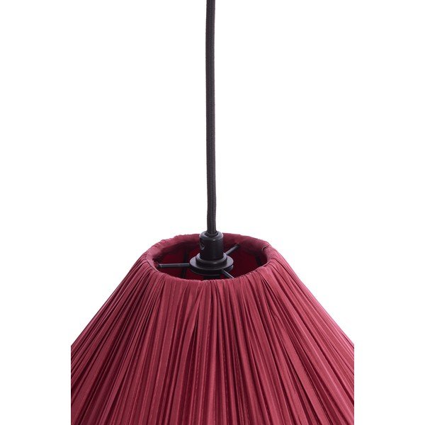 Bordo piekaramā lampa ar auduma abažūru ø 12 cm Verita – Light & Living-image-3