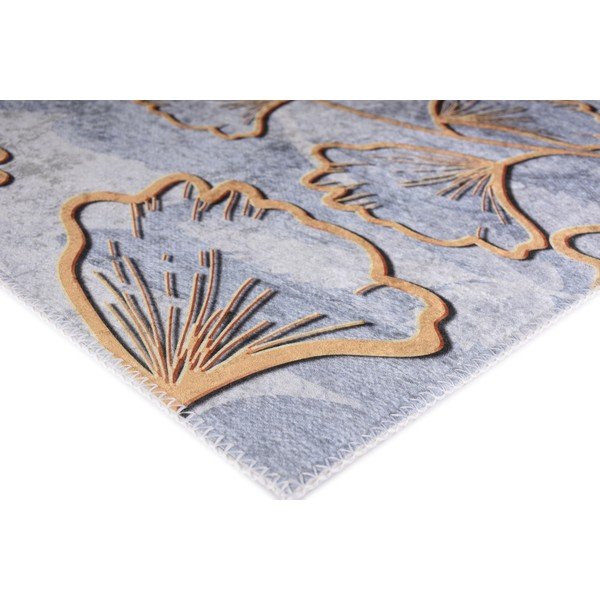 Pelēks/zelta krāsas mazgājams paklājs 120x180 cm Dainty – Vitaus-image-2