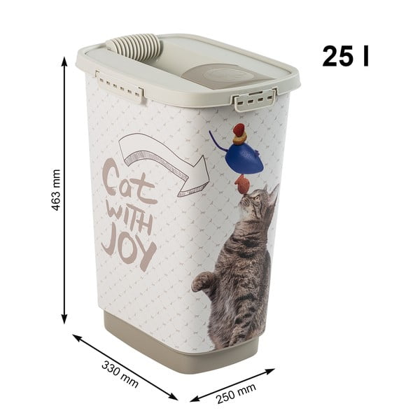 Dzīvnieku pārtikas konteiners 25 l Cody – Rotho-image-3