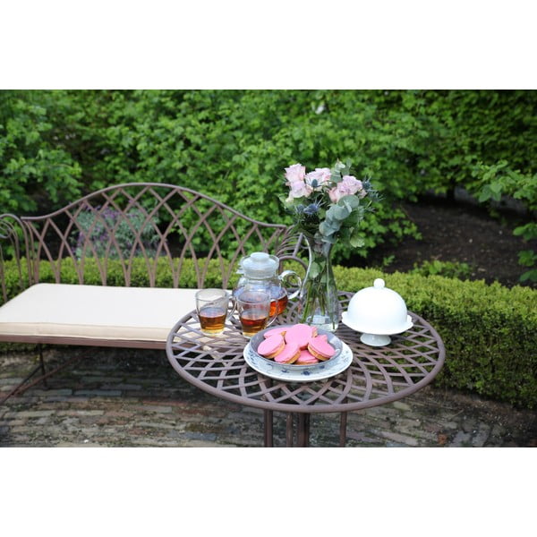 Brūns metāla dārza sols - Esschert Design-image-4