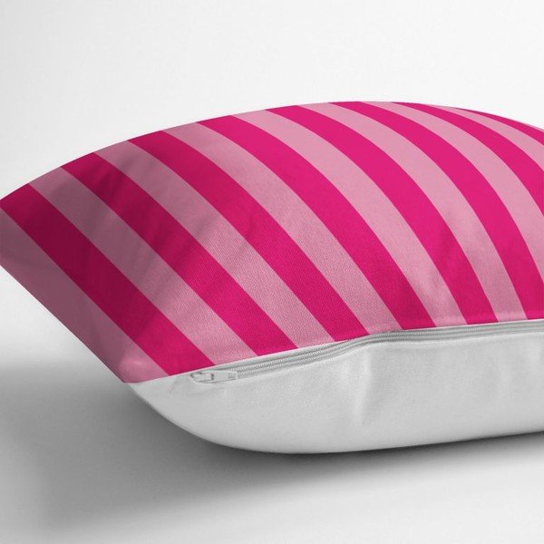 Spilvendrāna Pinkie Stripes Minimalist Cushion Covers , 45 x 45 cm-image-1