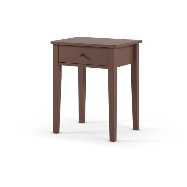 Terakotas oranžs matēts naktsskapītis Bart – Marckeric-image-2