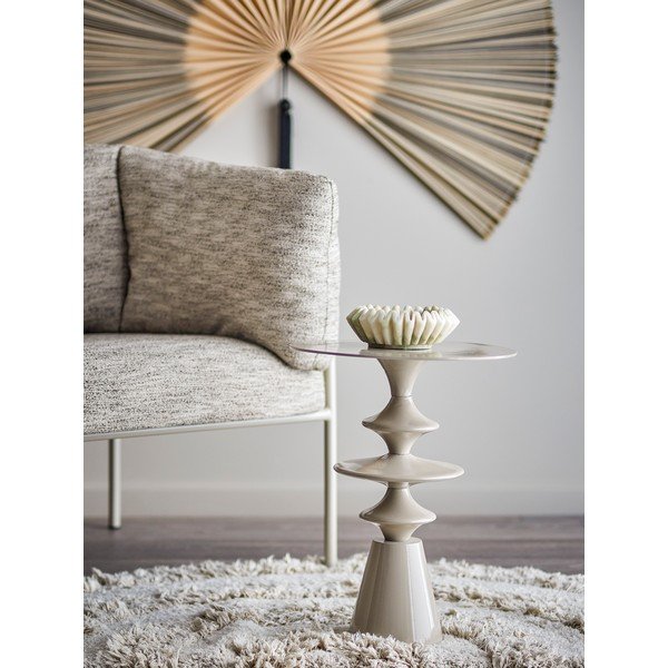 Alumīnija apaļš sānu galdiņš ø 35,5 cm Samio – Bloomingville-image-1