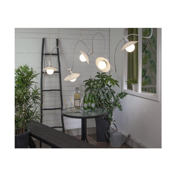 Balta gaismas ķēde Star Trading Connecta, garums 7 m-image-1