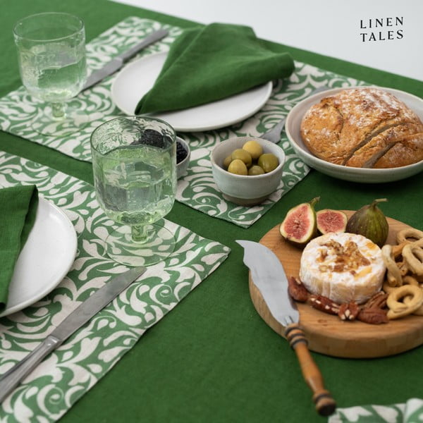 Lina galdauts 140x250 cm True Green – Linen Tales-image-4