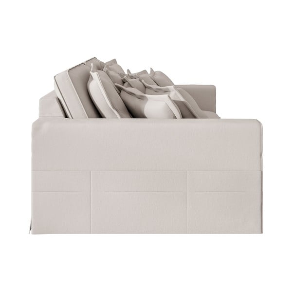 Krēmkrāsas dīvāns 236 cm Nora – Ropez-image-4