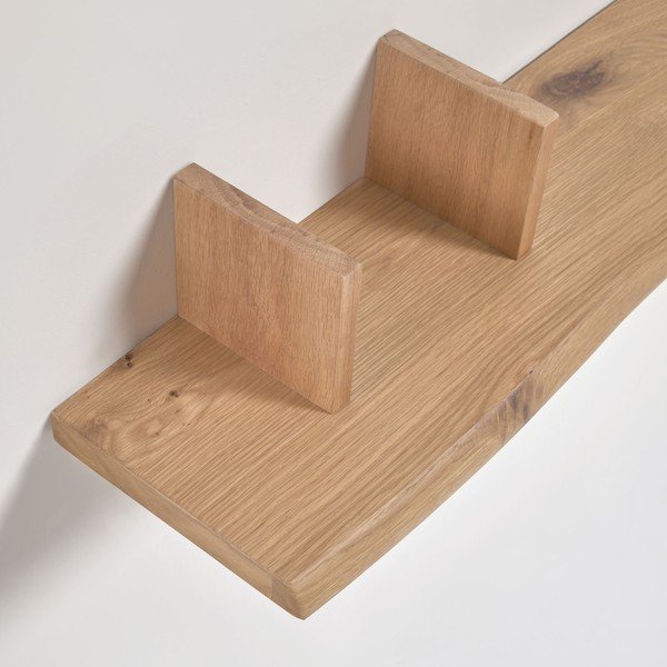 Sienas plaukts ar ozolkoka imitāciju Kave Home Rasha-image-2