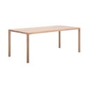 Ozola masīvkoka ēdamgalds 90x200 cm Derven – Gazzda