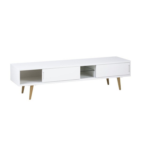 Balts TV galdiņš Actona Elise, 180 x 46 cm-image-4
