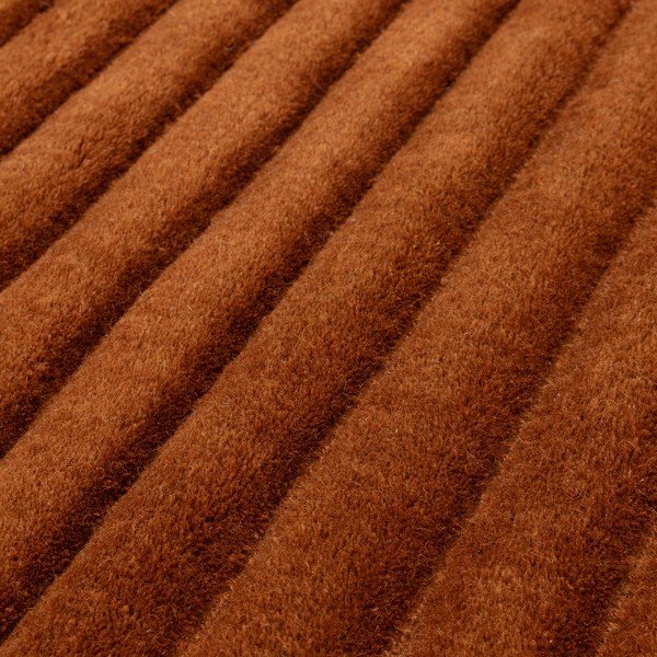 Terakotas oranžs ar rokām darināts vilnas paklājs 120x170 cm – Asiatic Carpets-image-3
