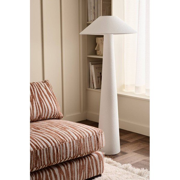 Balta tekstila stāvlampa (augstums 123 cm) Mila – Ellos Home-image-2