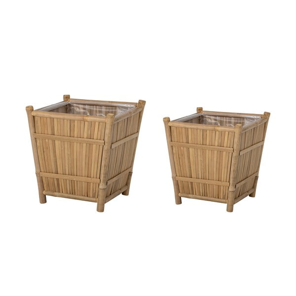 Bambusa puķu poda apvalki (2 gab.) Sole – Bloomingville-image-3