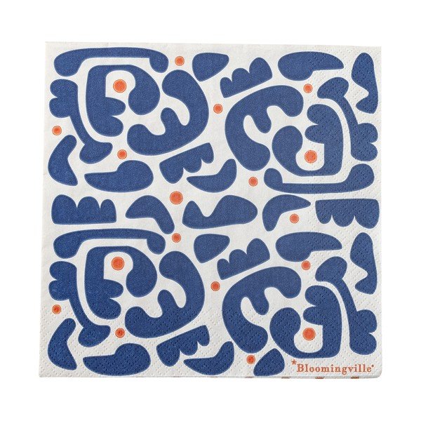 Papīra salvetes (20 gab.) 33x33 cm Eviaya – Bloomingville-image-4