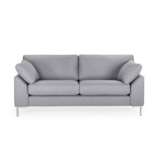 Gaiši pelēks dīvāns Scandic Garda, 186 cm