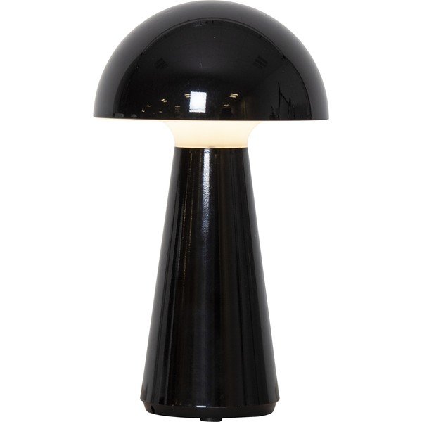 Melna LED galda lampa ar regulējamu spilgtumu (augstums 28 cm) Mushroom – Star Trading-image-2