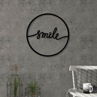 Metāla sienas dekors Smile, ⌀ 40 cm