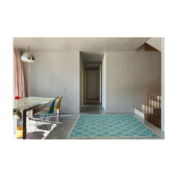 Tirkīza āra paklājs Floorita Intreccio, 160 x 230 cm-image-4