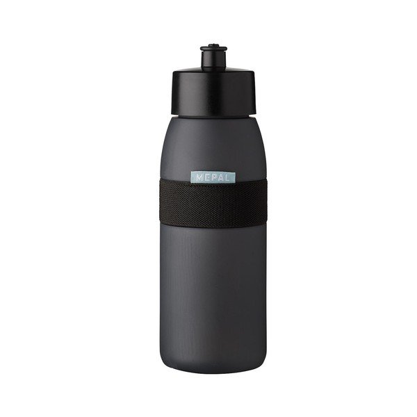 Melna plastmasas pudele 500 ml Ellipse – Mepal