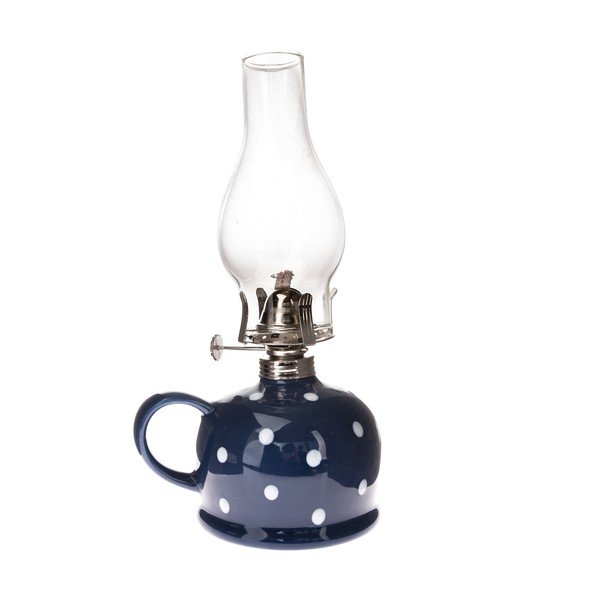 Keramikas petrolejas lampa (augstums 28 cm) – Dakls
