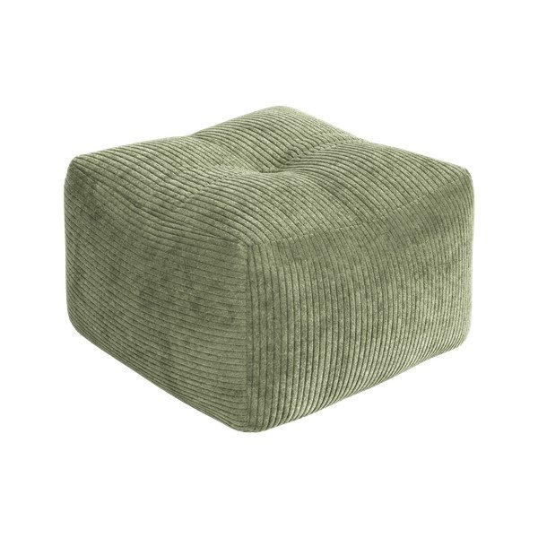 Zaļš velveta pufs Buddy – Karup