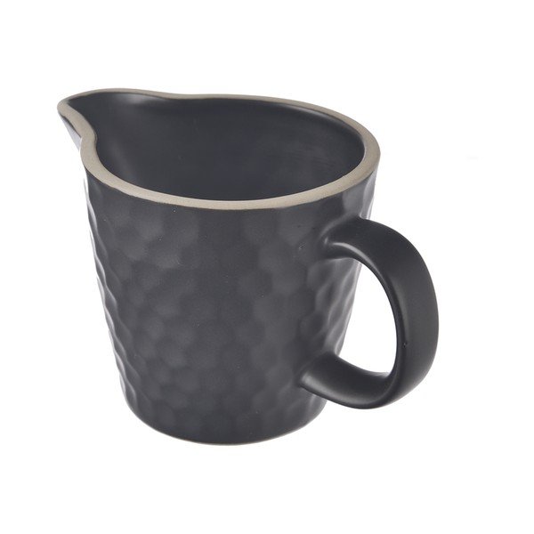 Melna keramikas piena krūze 100 ml Tea Time – Orion-image-3