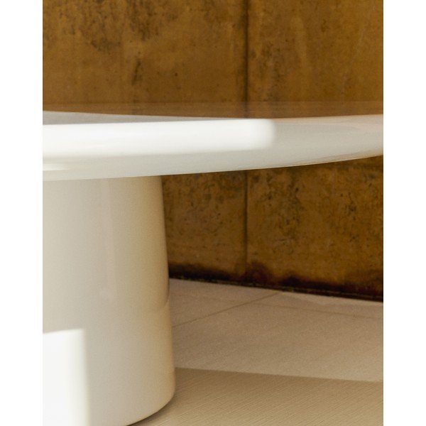 Betona apaļš dārza kafijas galdiņš ø 110 cm Albanella – Kave Home-image-4