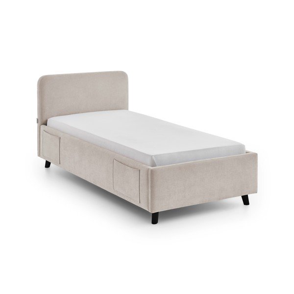 Bēša bērnu gulta bez režģa 90x200 cm Cosy – Meise Möbel