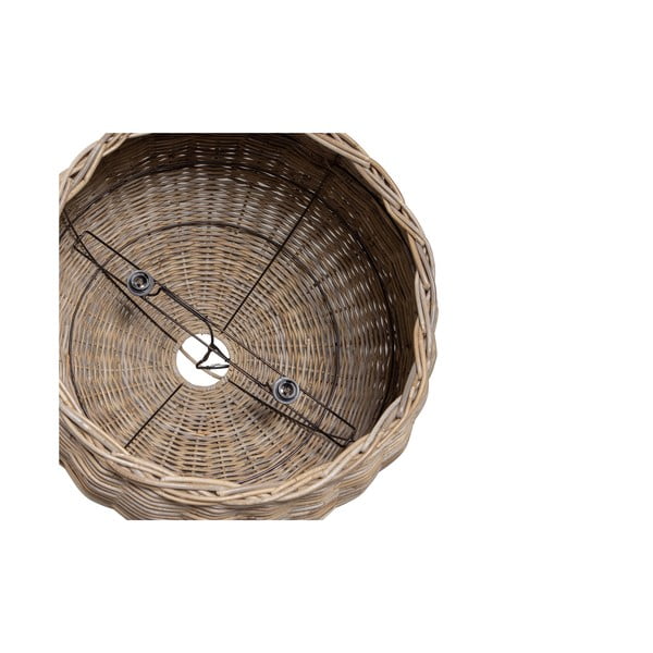 Piekarama lampa no rotangpalmas WOOOD Mooze, ø 80 cm-image-2