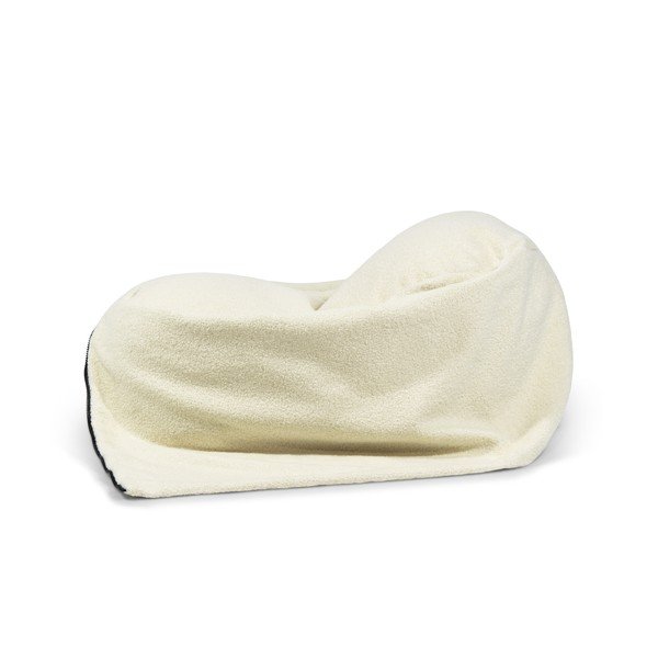 Krēmkrāsas bērnu sēžammaiss no buklē auduma Cocoon 80 – SLOWDOWN-image-4