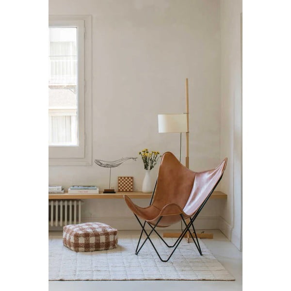 Krēmkrāsas mazgājams/ar rokām darināts kokvilnas paklājs 200x300 cm Mosaic – Lorena Canals-image-1